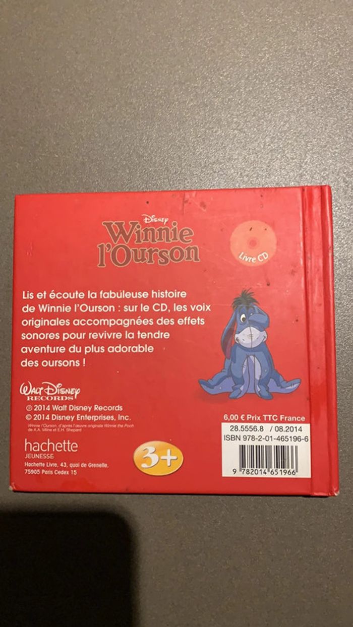 Livre Winnie l’ourson - photo numéro 2