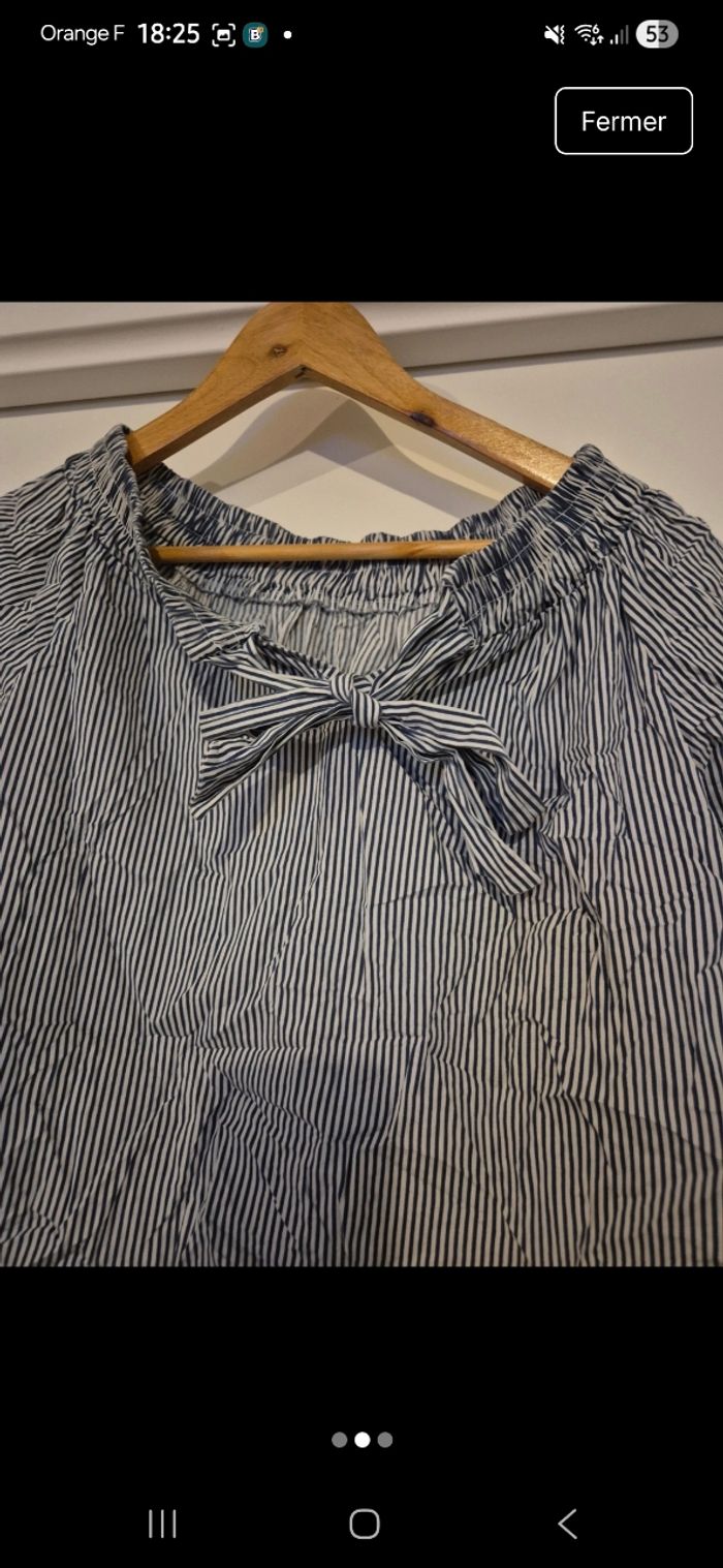 Tee-shirt a rayures - photo numéro 2