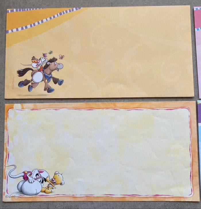 Lot 4 grandes enveloppes Diddl - photo numéro 2
