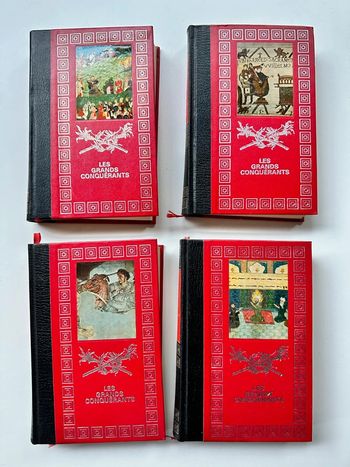 4 livres - Les grands conquérants
