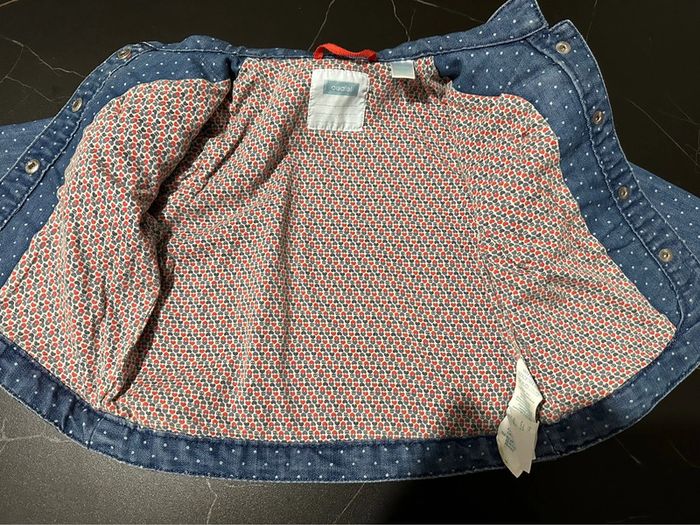 Veste en jean effet délavé - photo numéro 6