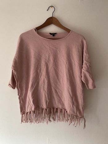 Pull large femme à manches 3/4