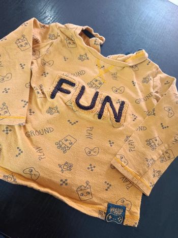 Tee shirt manches longues 24 mois kiabi