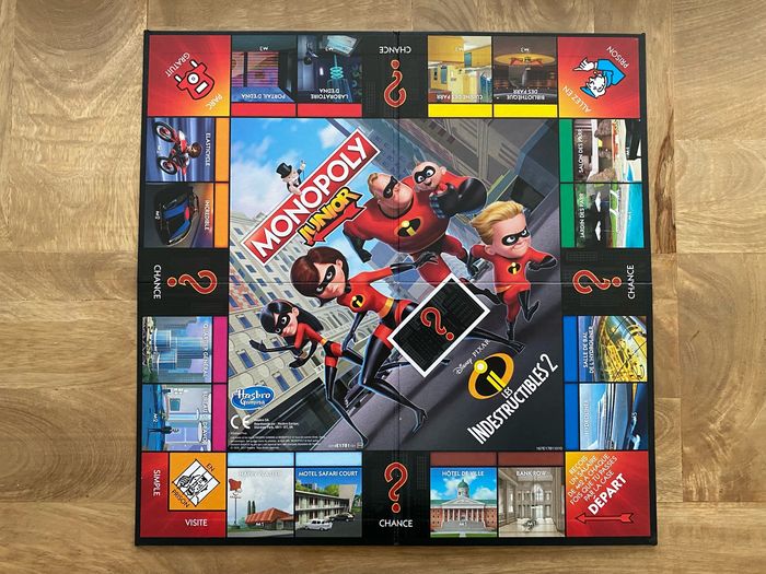 Jeu MonopolyJunior les indestructibles 2 Hasbro - photo numéro 3