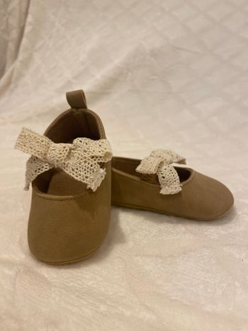 Ballerines bébé marron 