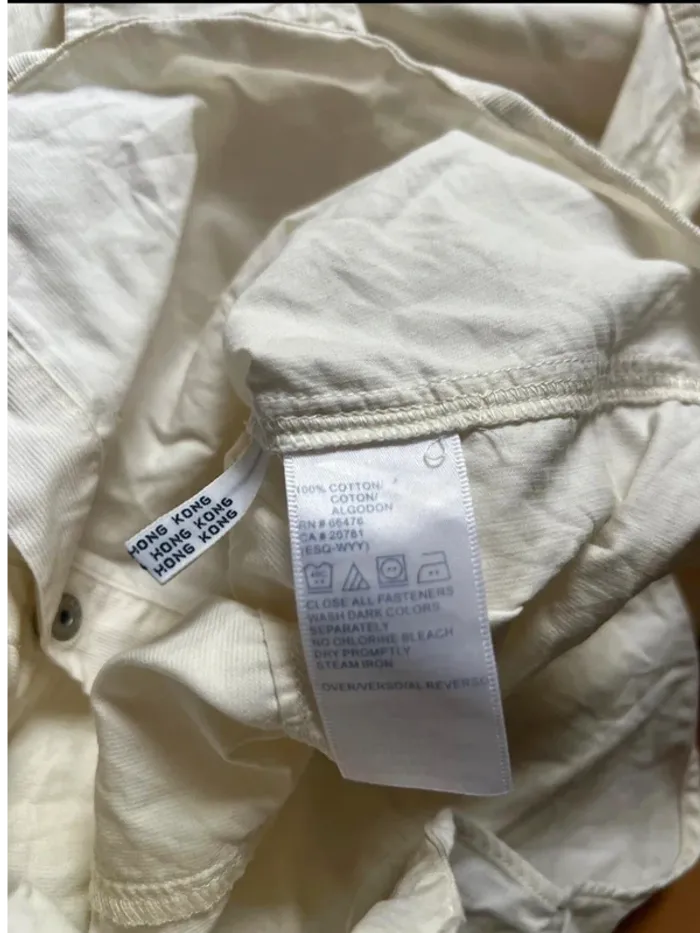 Chemise tommy Hilfiger 100% coton - taille 10 ans - très bon état - style chic - photo numéro 4