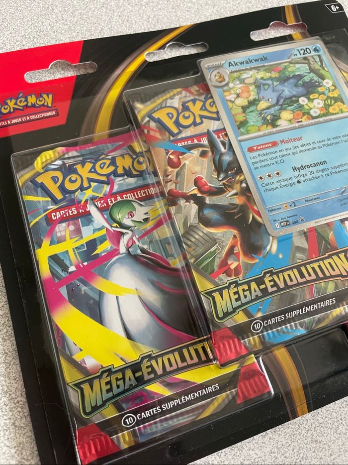 Tripack Pokemon Méga Évolution (ME01/EV11) - photo numéro 3