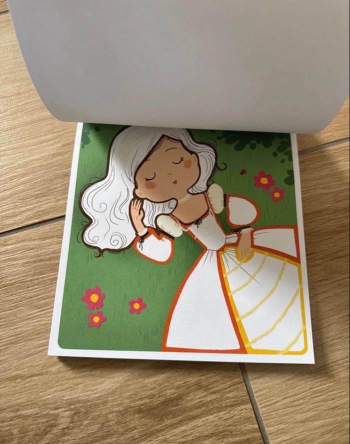 Coloriage princesse - photo numéro 2