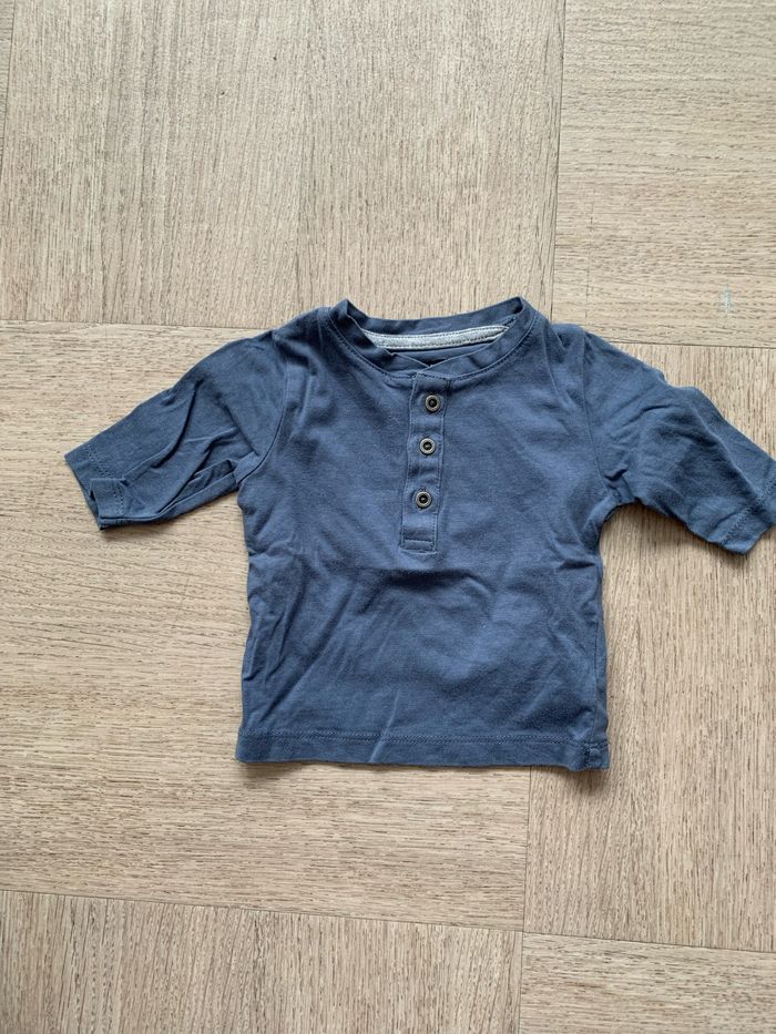 Tee-shirt manches longues taille 1 mois kiabi