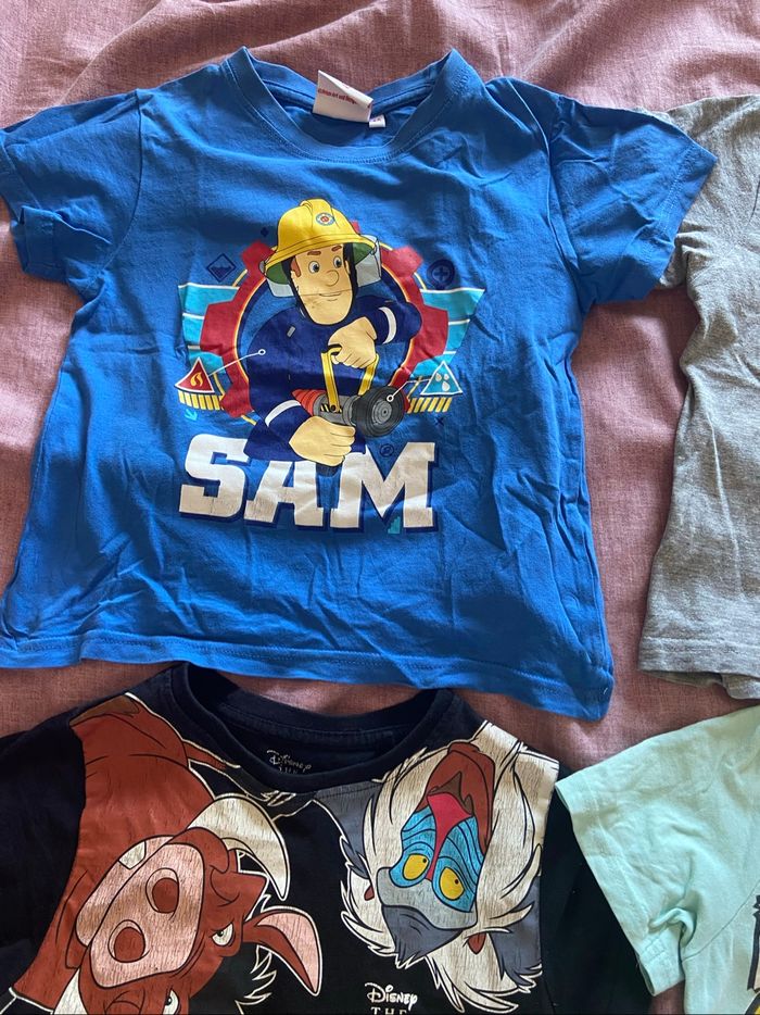 Lot t-shirt garcon 5 ans - photo numéro 6