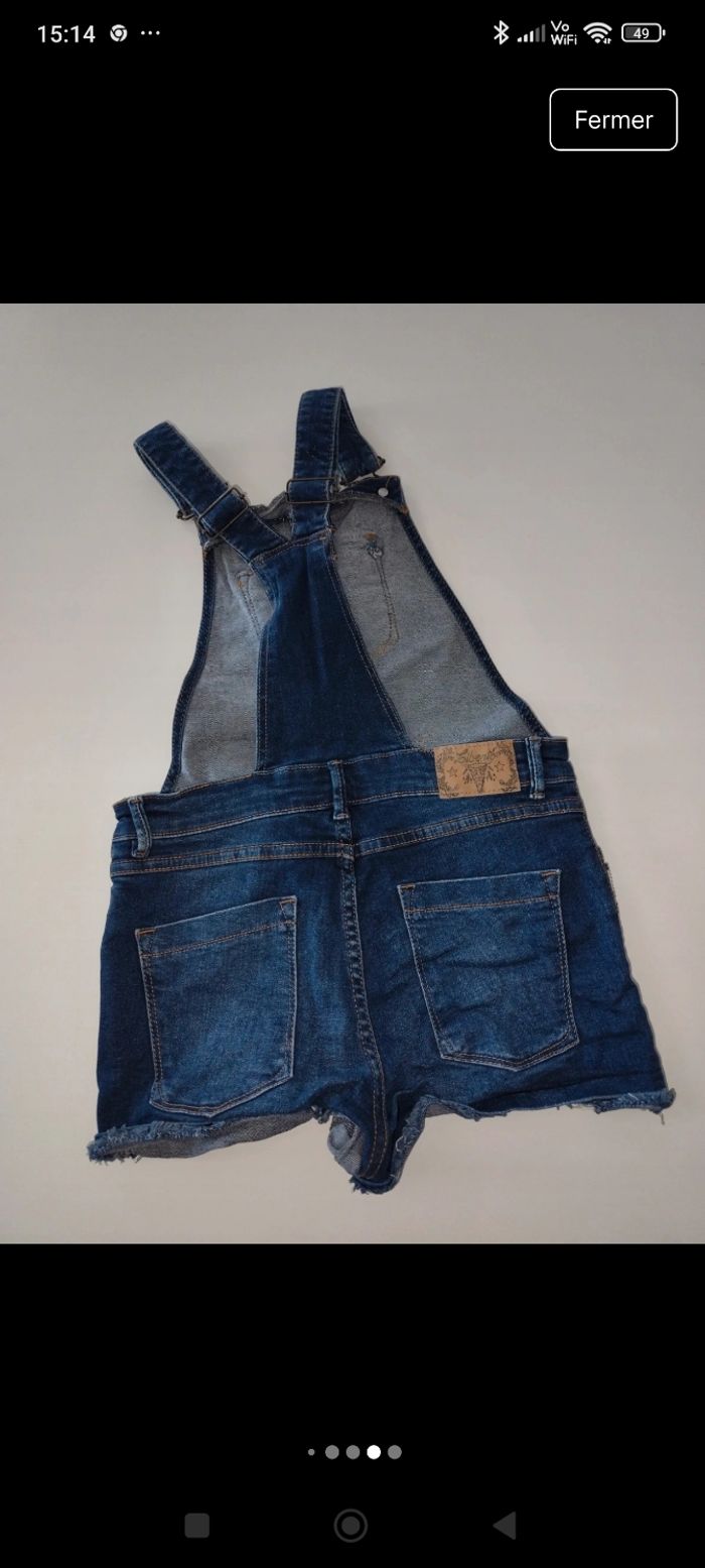 Salopette short fille liberto 14 ans - photo numéro 5