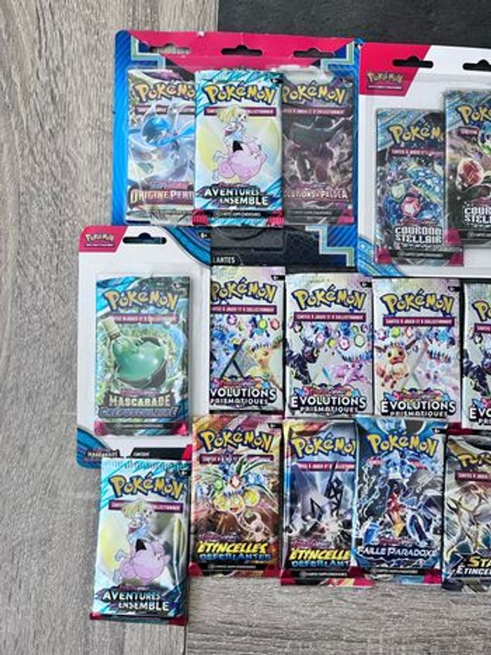 Lot Pokémon booster - photo numéro 3