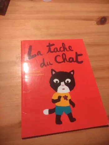 Livre la tâche du chat école des loisirs en très bon état
