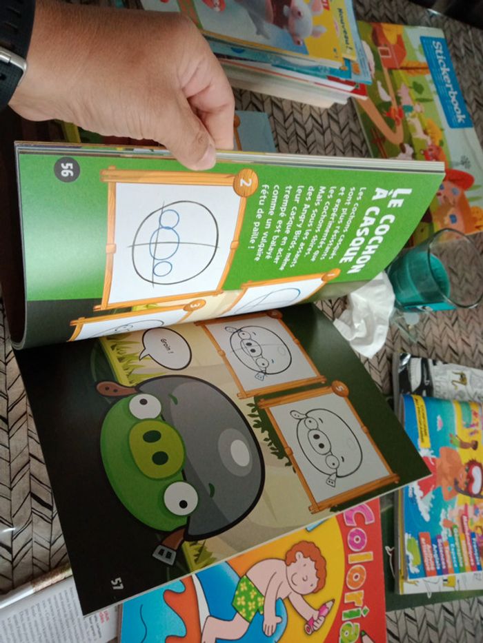 Livre je dessine les angry birds neuf - photo numéro 4