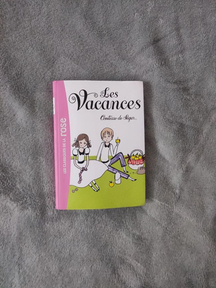 Livre ados Les vacances