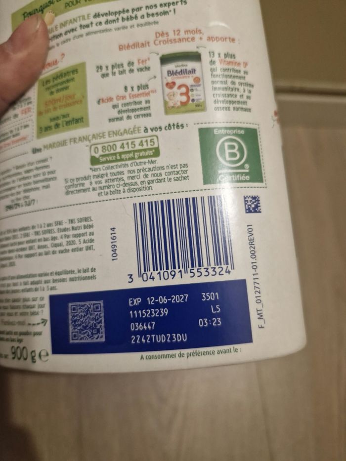 Blédilait 3eme âge (neuf) - photo numéro 3