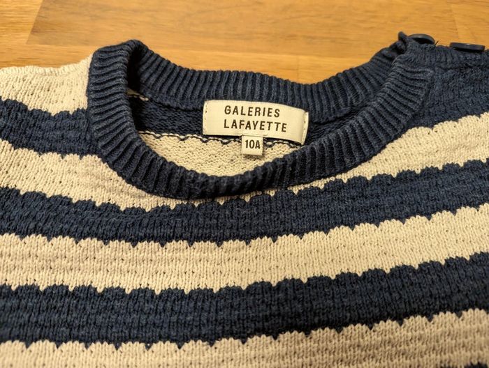 Pull fille 10 ans Galleries Lafayette - photo numéro 4