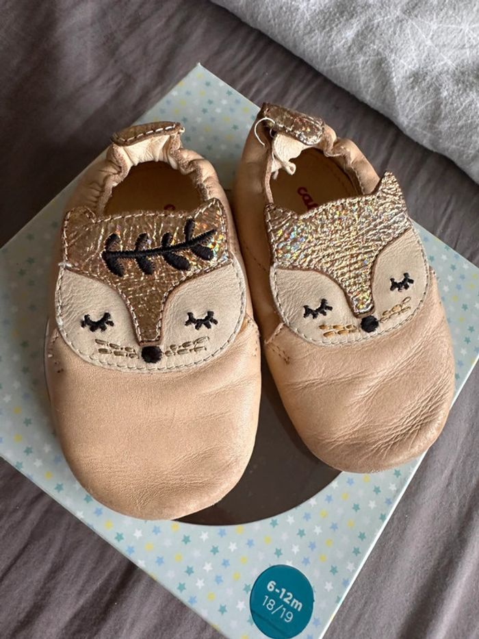 Catimini chaussons en cuir 19 - photo numéro 2