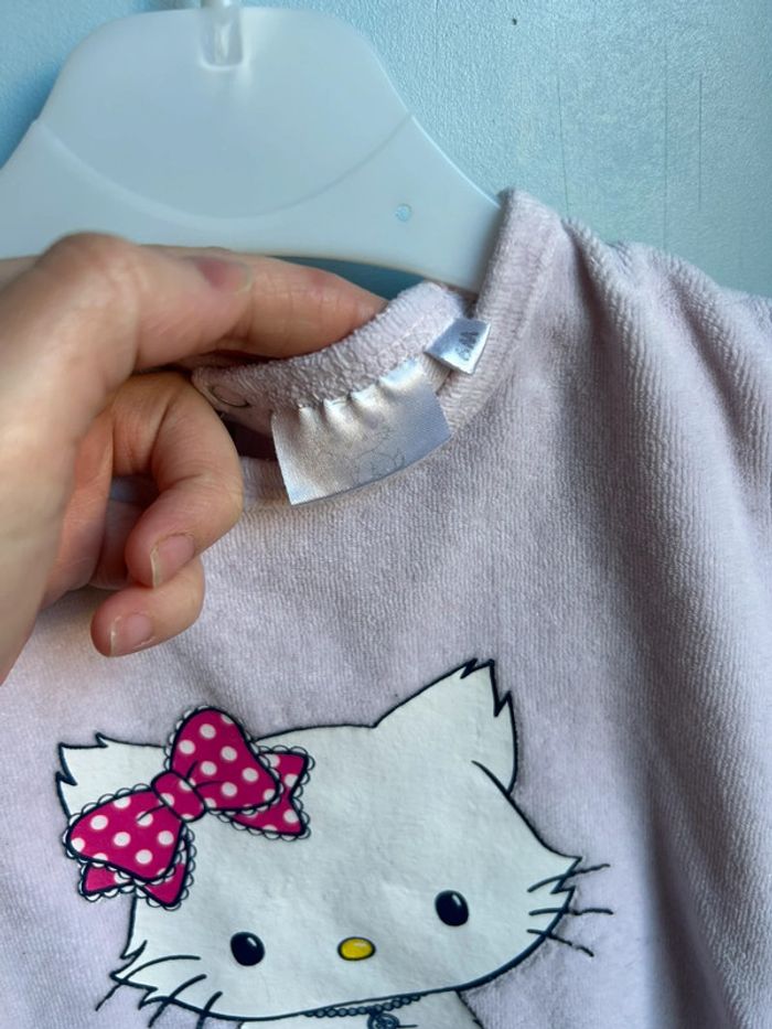 Pyjama hiver hello kitty , 6 mois - photo numéro 5