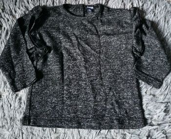 Pull chiné avec volants 12mois