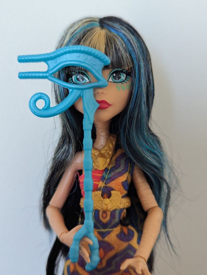 Poupée Monster high Cléo welcome to Monster high complète - photo numéro 2