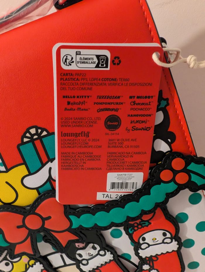 Loungefly : Hello kitty Winter Wonderland - Sac bandoulière - photo numéro 6