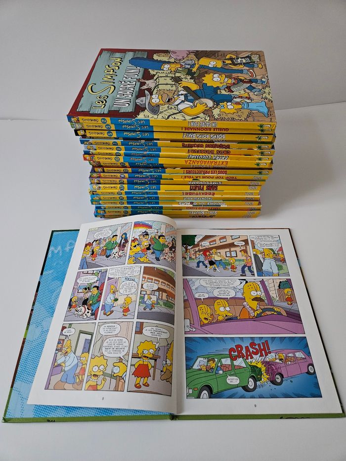 25 premières BD Simpson