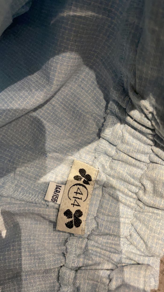 Short bleu et blanc - photo numéro 3