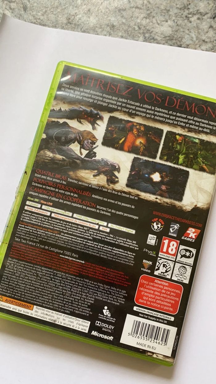 darkness 2 xbox 360 - photo numéro 2