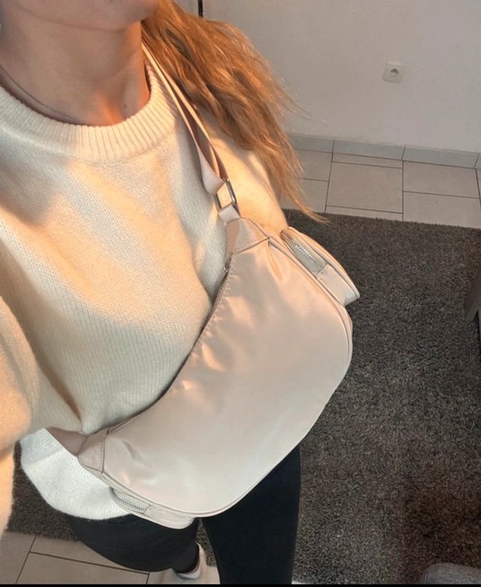 Sac banane rose pale - photo numéro 5