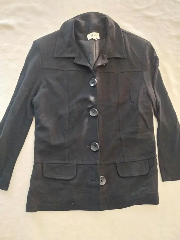 Veste noire Mango TL - photo numéro 2