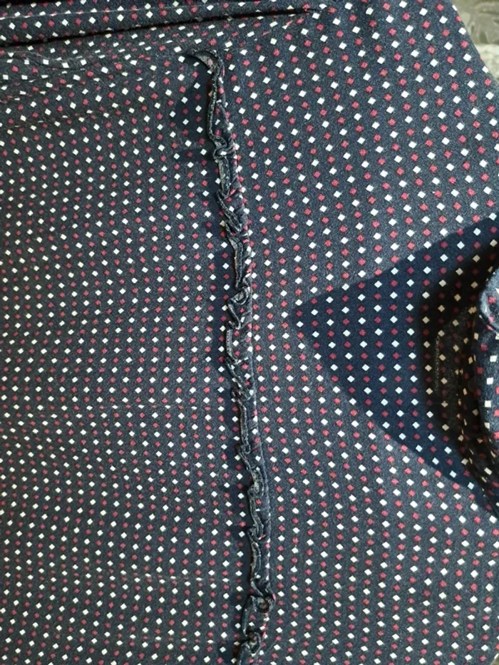 Chemise marine a motifs taille S - photo numéro 8