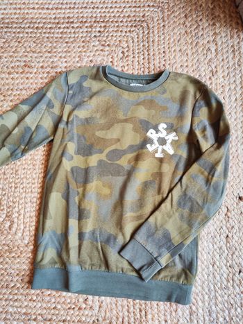 Pull camouflage militaire 12 ans