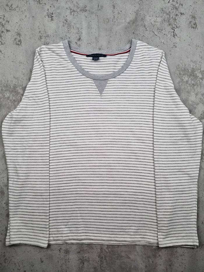 Sweat rayé Tommy Hilfiger – Taille XL/42 Femmes - photo numéro 3