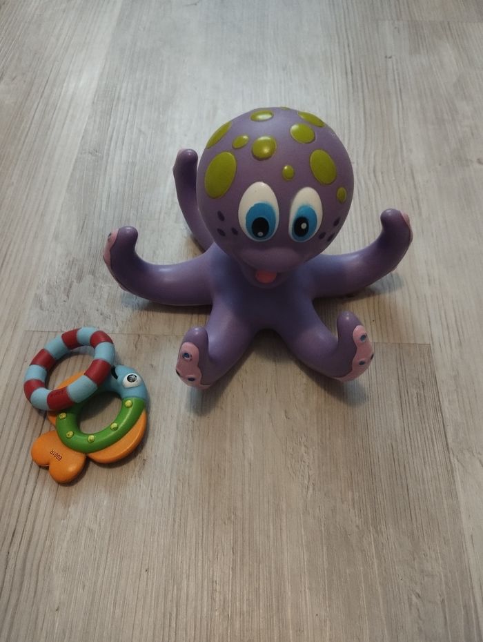 Jouet de bain pieuvre