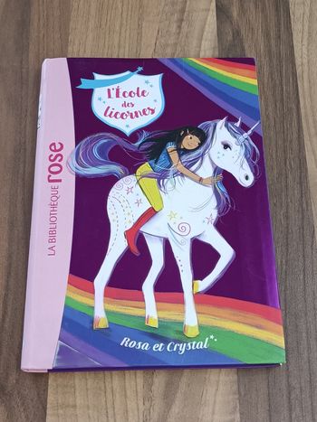 Livre École des licornes 🦄 tome 7 Rosa et Crystal