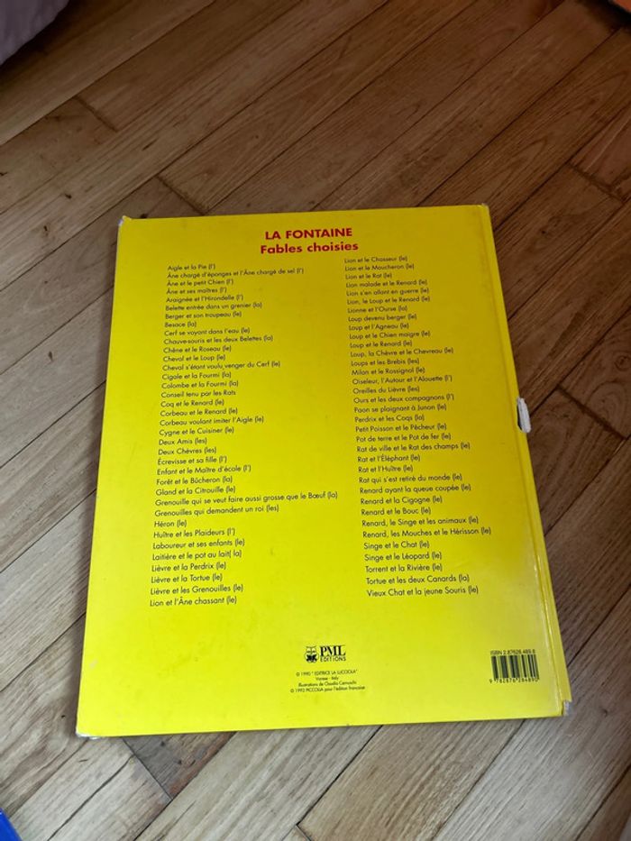 Livre les fables de la fontaine - photo numéro 2