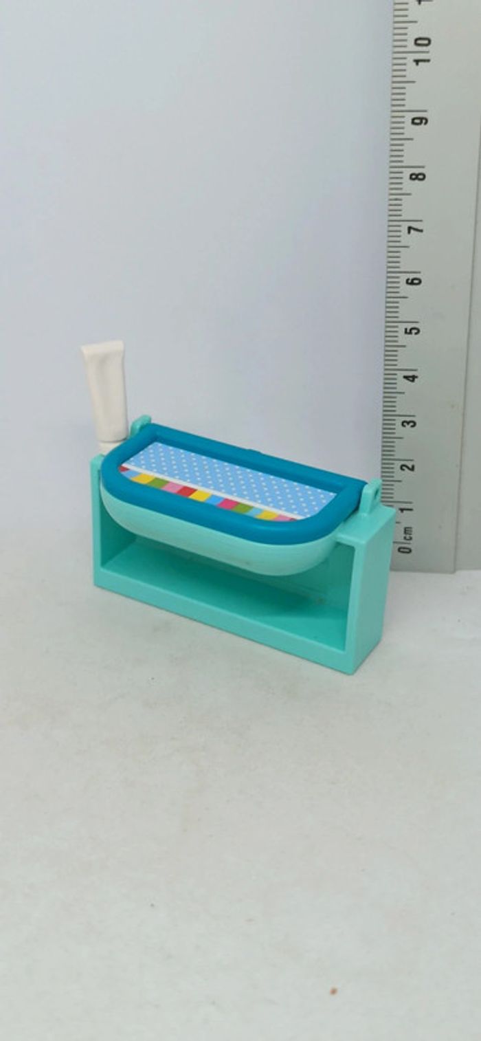 Table à langer baignoire playmobil