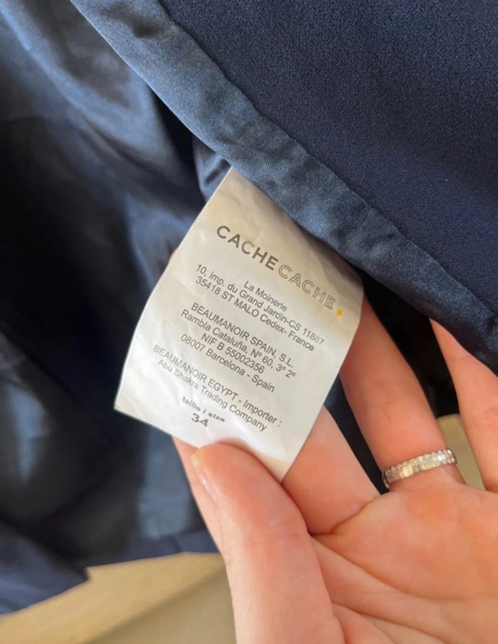 Veste cache cache taille xs - photo numéro 3