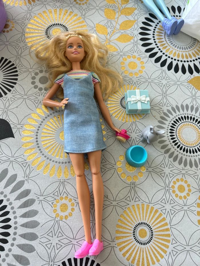 Barbie avec son lapin