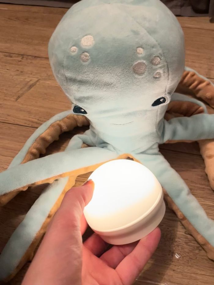 Peluche veilleuse poulpe - photo numéro 2