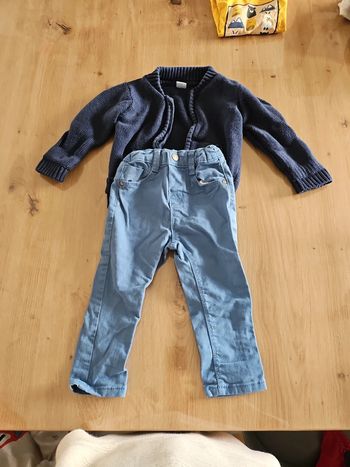 Gilet + pantalon tex