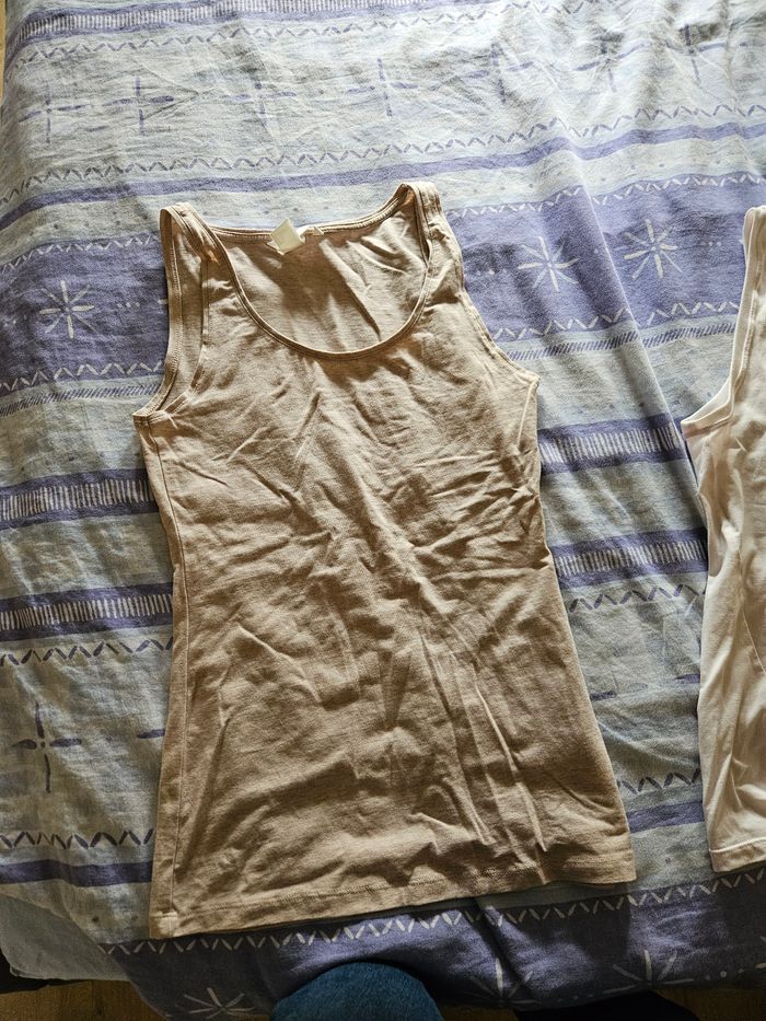 Débardeur marron clair