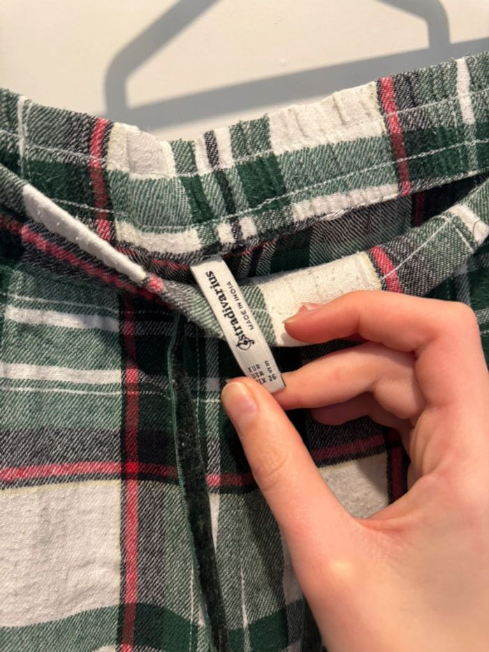 Pantalon de pyjama à carreaux Stradivarius - photo numéro 3