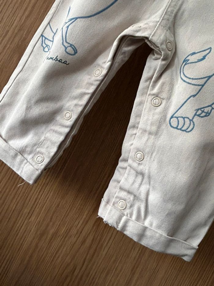 Salopette/t-shirt ML taille 80 cm - photo numéro 5