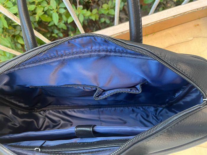 Sac business en pu noir pratique et élégant neuf jamais utilisé - photo numéro 6