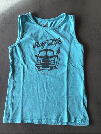 T-shirt sans manches 8 ans