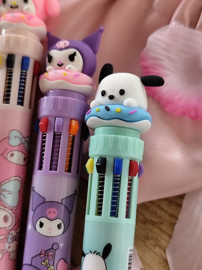 crayon 10 couleurs sanrio kawaii neuf - photo numéro 4