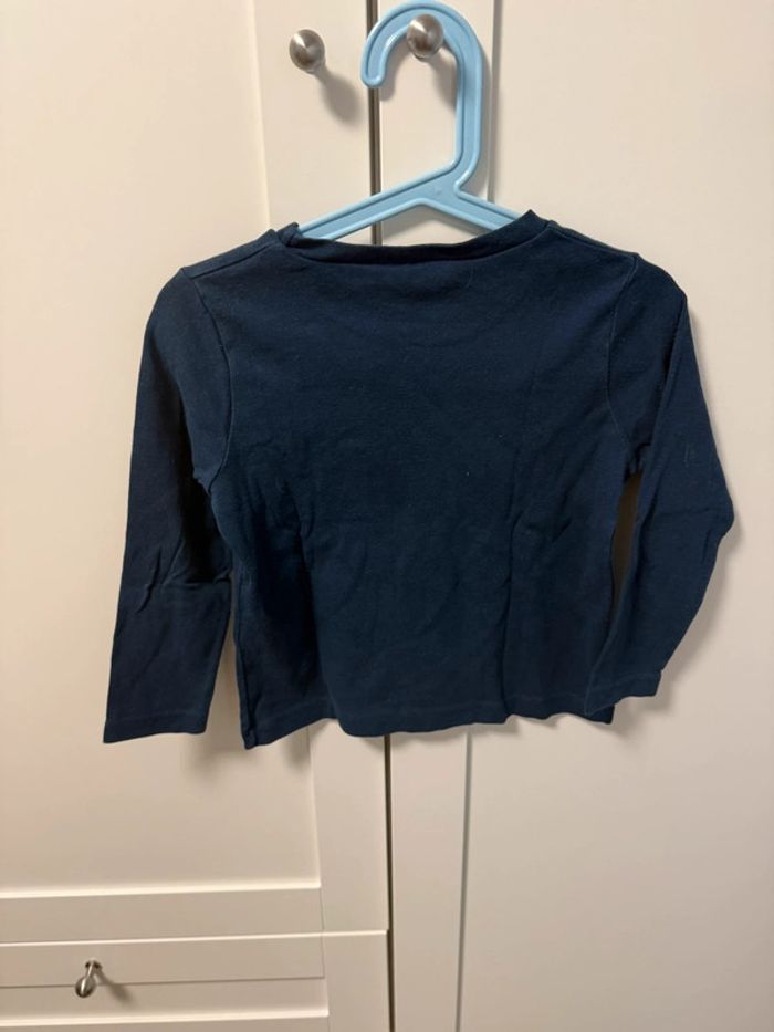 T-shirt petit bateau manches longues 4 ans - photo numéro 2