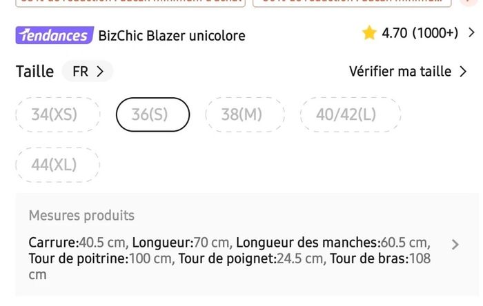 Blazer ouvert - photo numéro 6